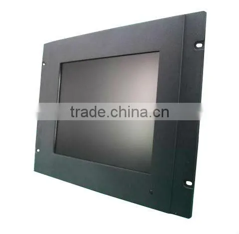 18.5" industrial monitor VGA/HDMI/DVI racked mount