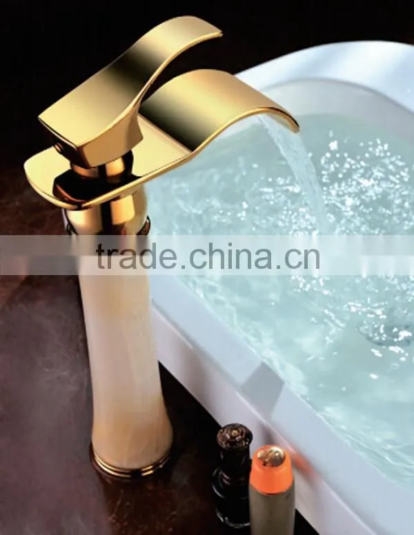 Europe design water faucet, decoration garden BASIN faucet, Single lever basin faucet waterfall