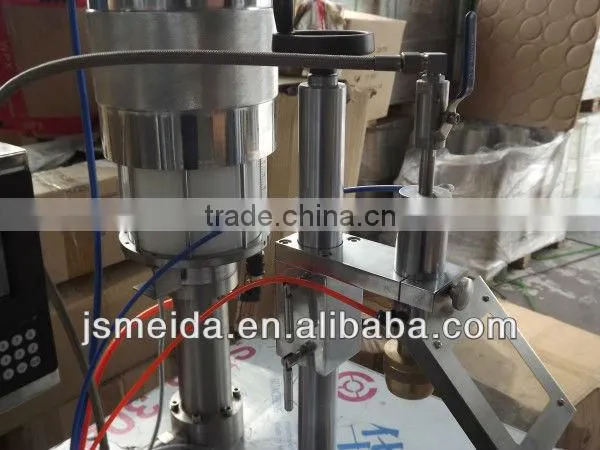 semiautomatic bag on valve aerosol filling machine