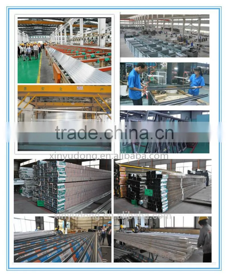 6000 series aluminium extrusion profile for elegant curtain wall with good quality/aluminium curtain wall profile