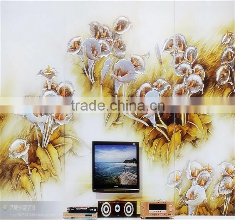 decorative wall hanging art glass
