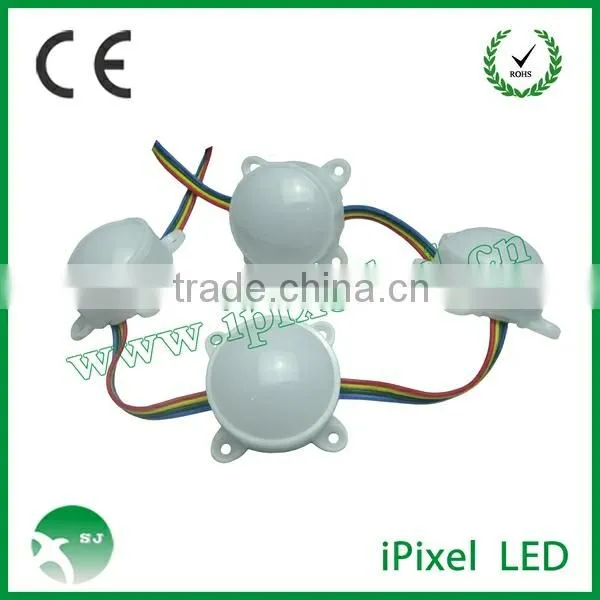 ICRGB 45mm rgb pixel point led ws2801 full color arduino dmx control waterproof