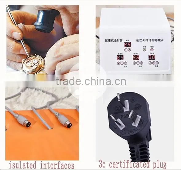 Electronic Jade & Germanite slimming body wrap for health and beauty care