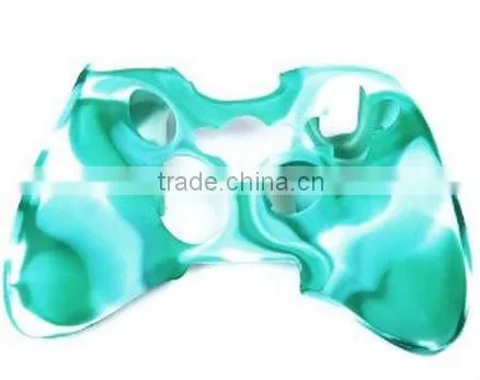 Camouflage Silicone Cover Case Skin for Xbox 360 Wireless Controller skin case