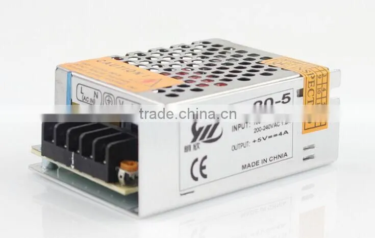 power supply 5 volt 5 amp 25w ,ac/dc power supply