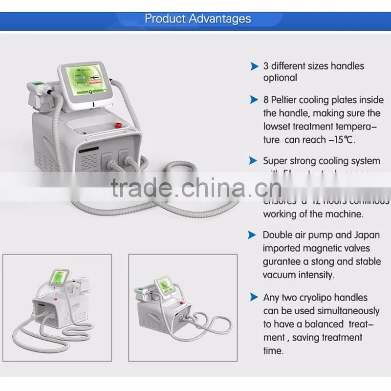 5 handles fat freeze slimming machine cryolipolysie slimming machine for effective slimming weight loss