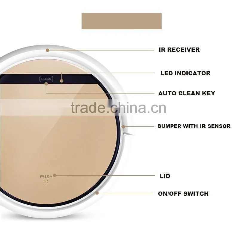 Intelligent Robotic Vacuum Cleaner Robotic margic Floor washing Cleaner mop cleaner