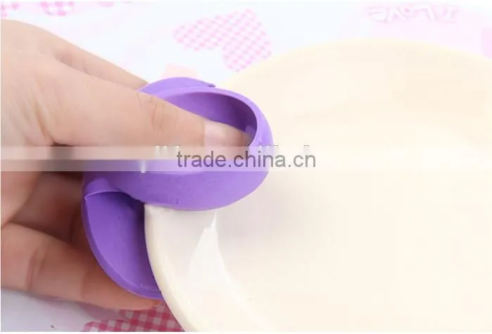 Cheap Insulated oven glove insulation pads silicone microwave oven mitts finger sets