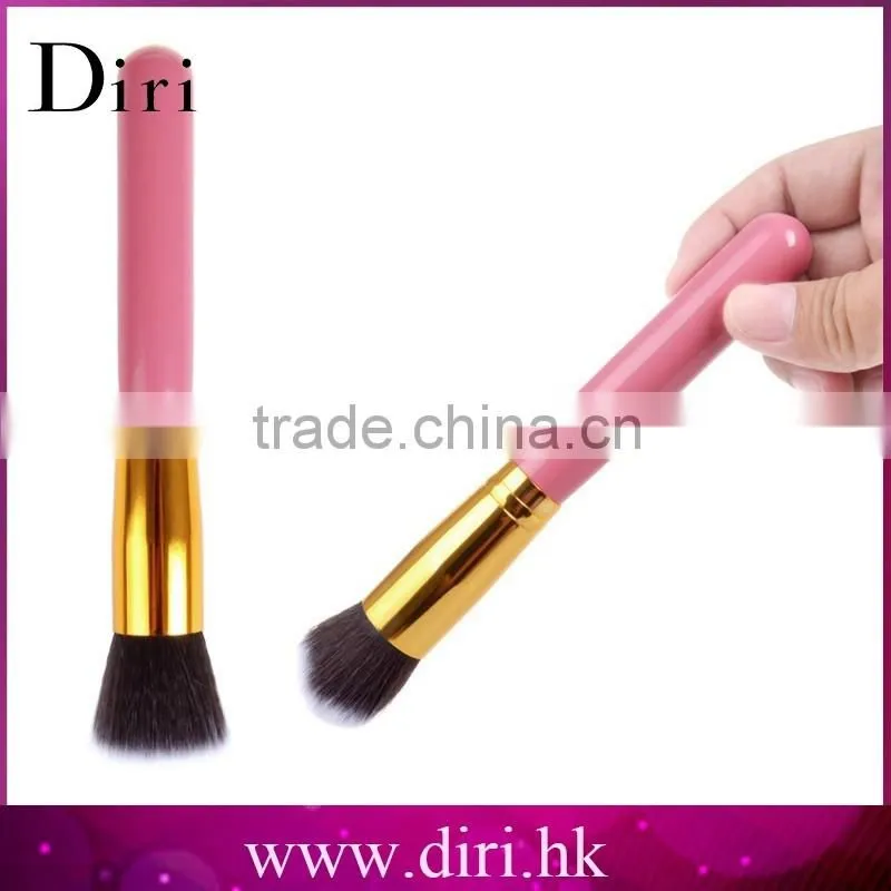 Private label 10pcs synthetic kabuki professional makeup brushes