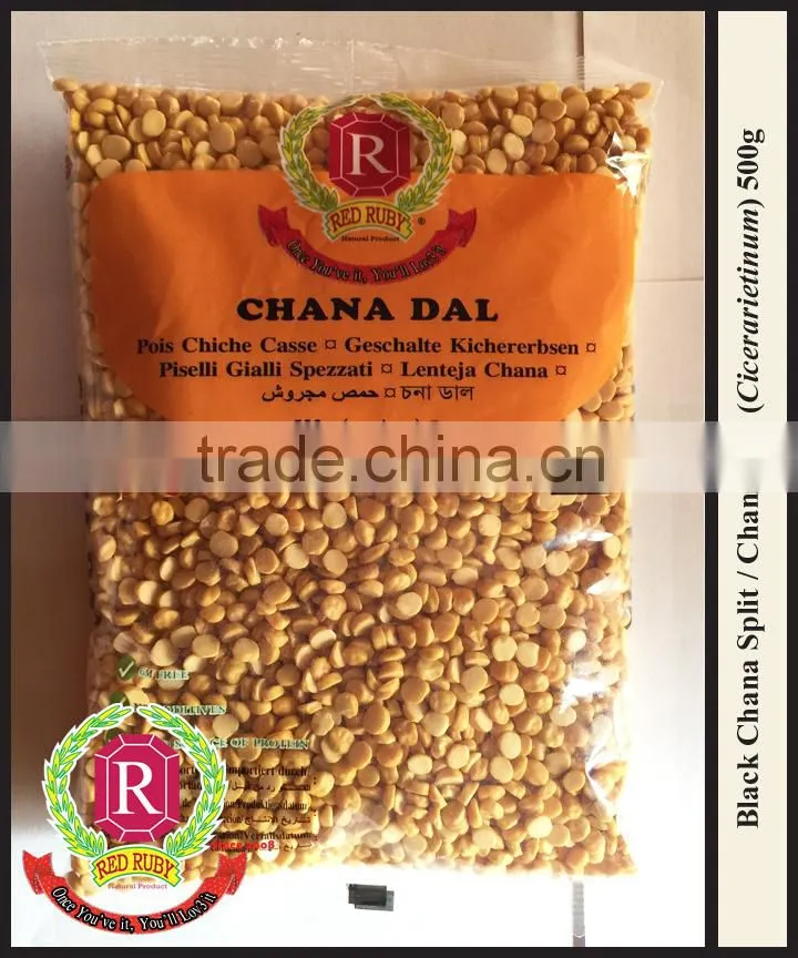 Chana Dal / Black Chana Split / Kala Chana Split / Desi Chickpeas Split / Brown Chickpeas Split / Cicerarietinum (Red Ruby)