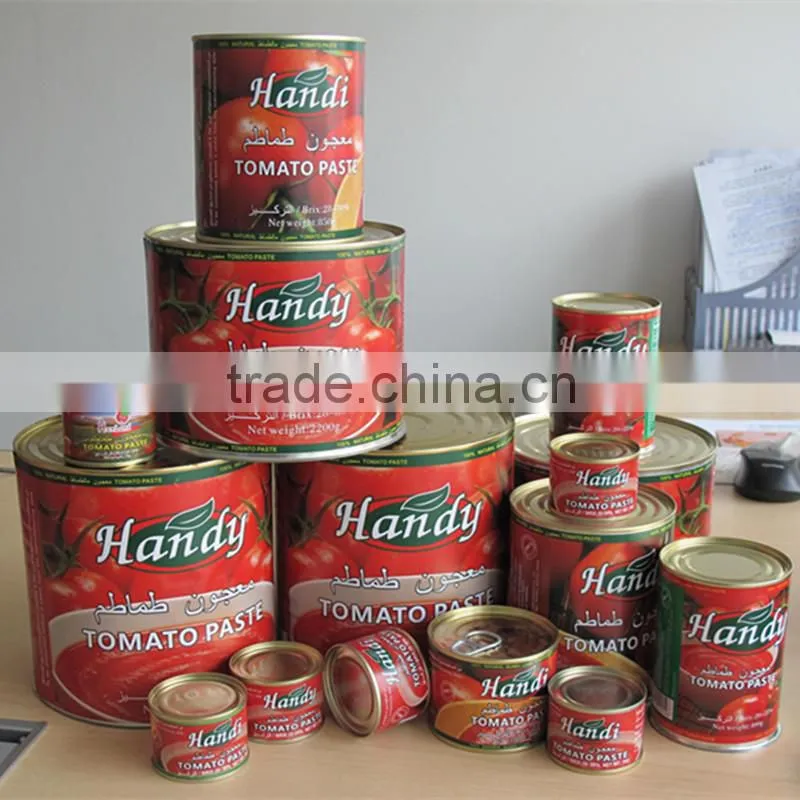 tomato paste 198g with easy open or normal open lid tomato paste brands