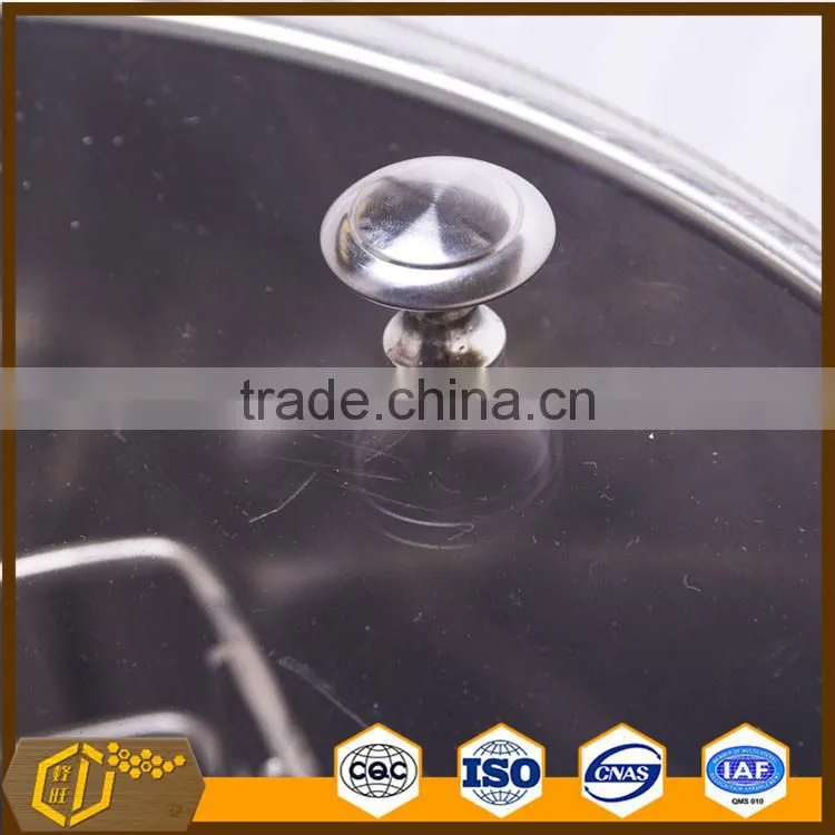 3 frames stainless steel honey extractor by electric