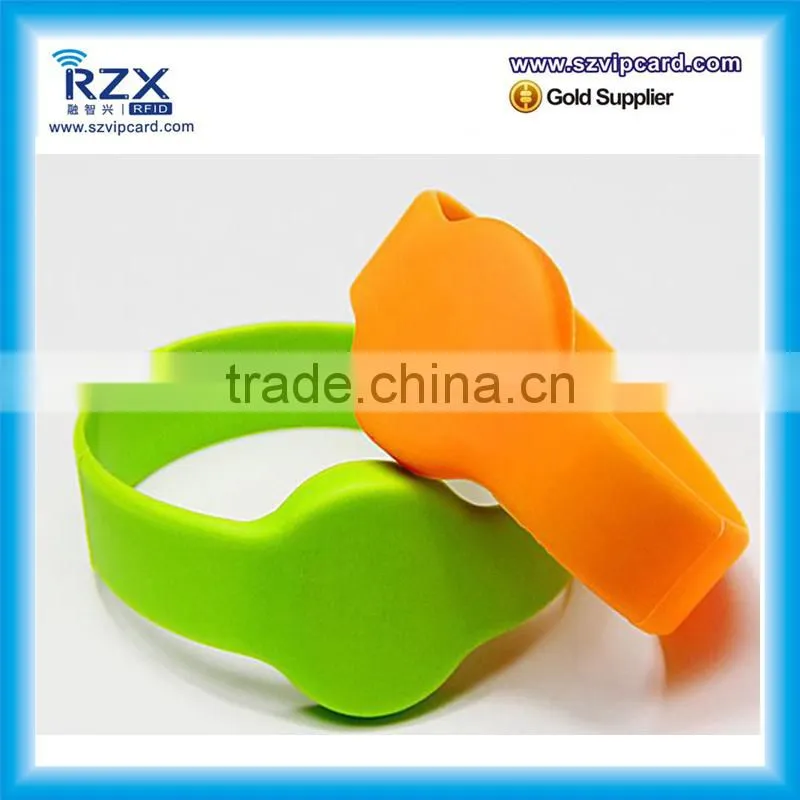factory made cheap custom MF1 S50 adjustable silicone wristband