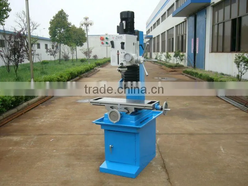 Drilling and milling machine