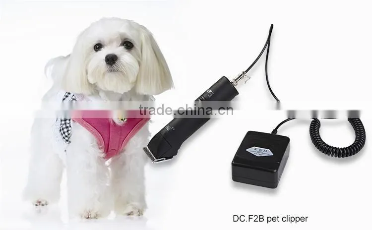 2 Speed adjustable professional electric pet clipper with A5 series blades