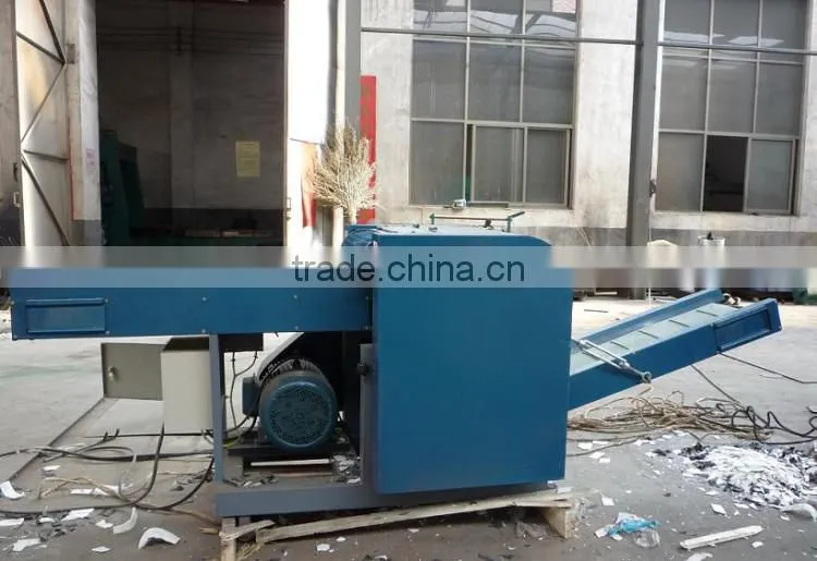 Neweek factory price waste cloth jeans rag cutting machine