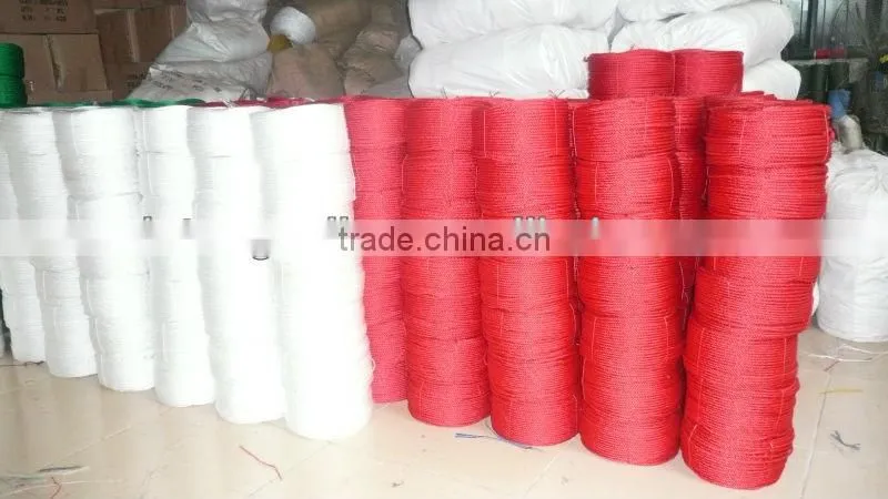 Good strength lifting rope with a loop