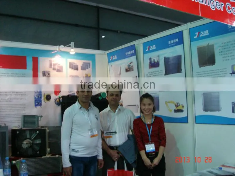 custom motorcycle radiator in china,aluminum vanuum plat fin heat exchanger