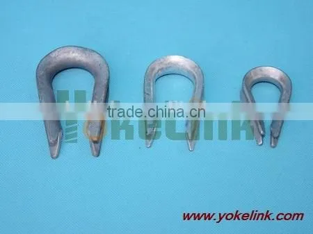 Poleline hardware Carbon steel Galvanized thimble electric thimble