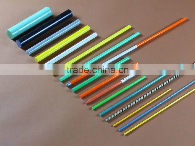 Solid FRP rod, fiberglass rod, fiberglass tube