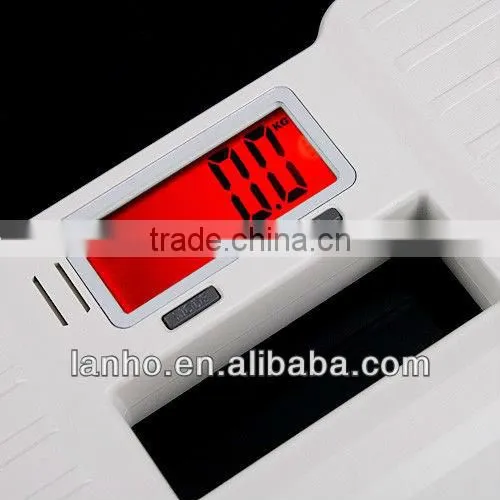 Digital Bathroom Body Fat Scale 150*0.1KG/330*0.2LB Wh