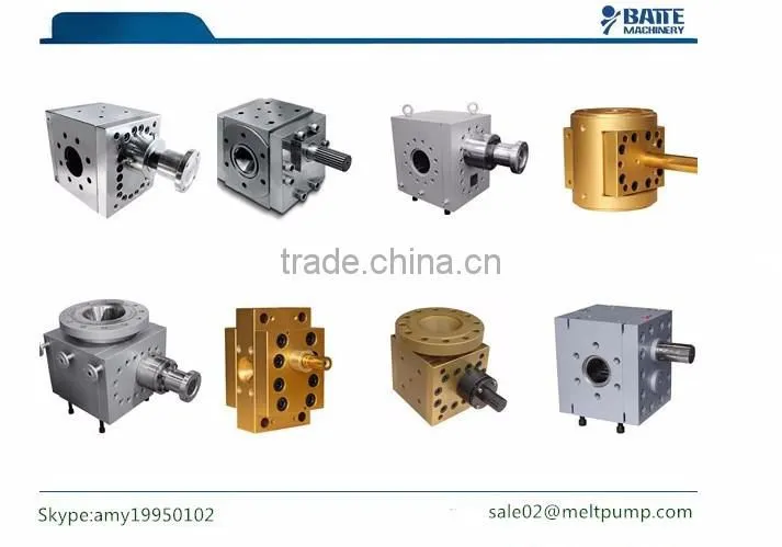 plastics extruder meter pump