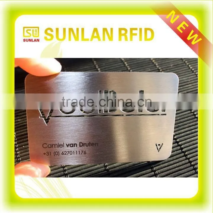 Zebra printer printing luxury plastic PVC/PET/Metal business cards