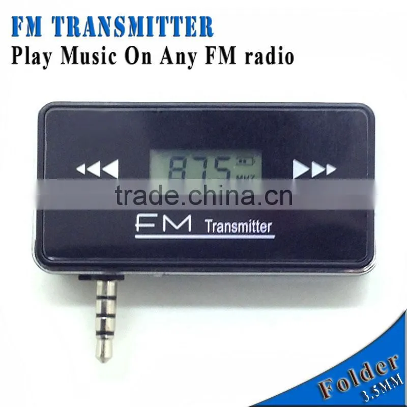 2014 Folder fm transmitter for htc instructions mobile phone player for galaxy s3 HTC SONY Iphone 4 4s 5