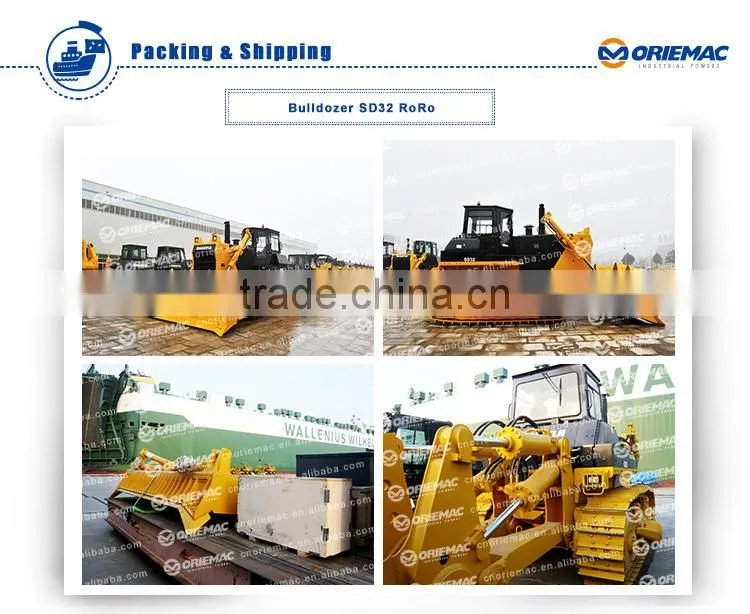TOP BRAND SHANTUI 520HP Bulldozer SD52-5 FOR HOT SELL Blade Capacity 18.5M3