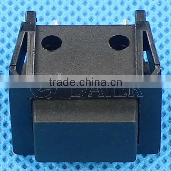 PBS-30B OFF-(ON) black rectangular button push switch