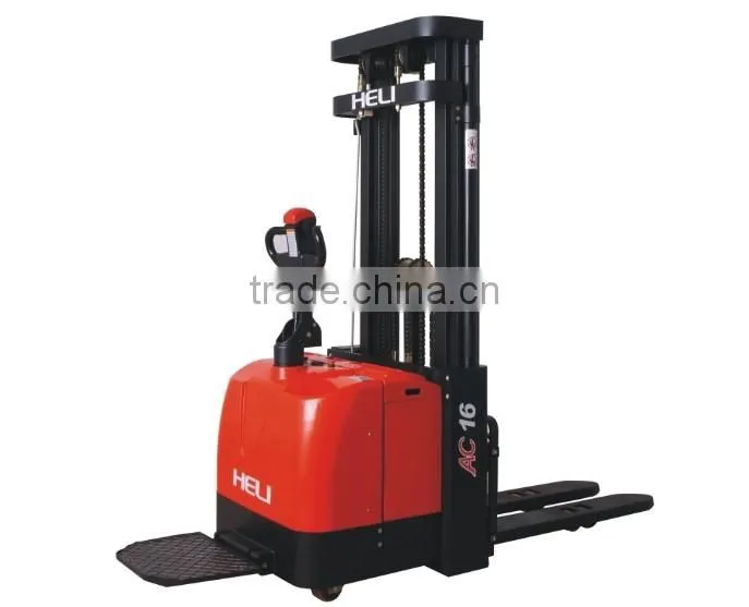 HELI Brand 1.6Ton forklift electric pallet stacker price