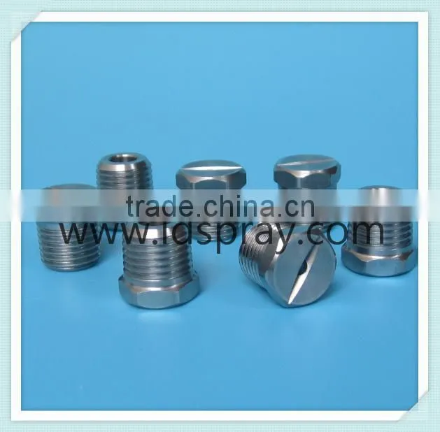 Stainless steel or brass flat fan spray TP series tip nozzle