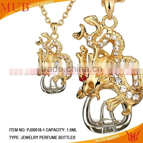Rights Symbol Refilling Necklace Vners Jewelry Perfume Bottles