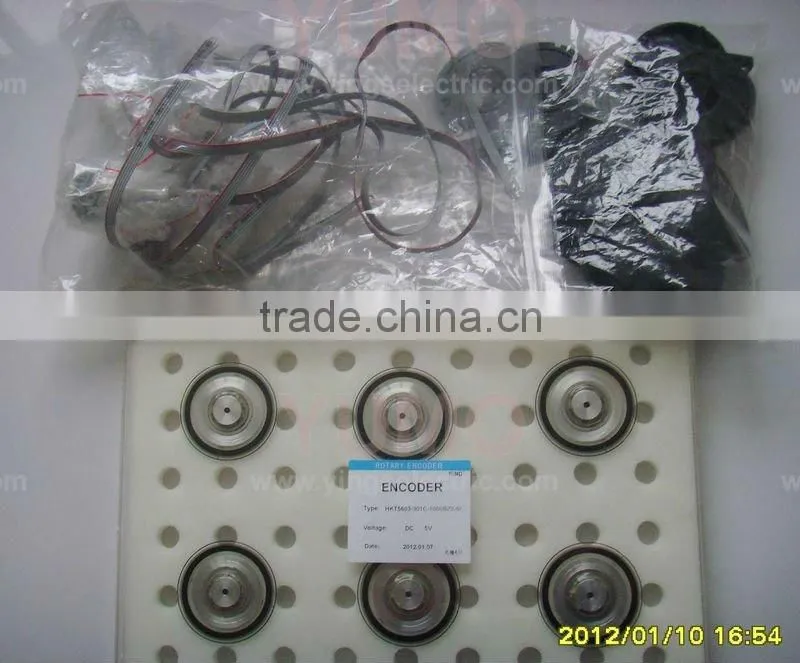 HKT56 servo motor 500ppr encoder dc motor optical YUMO small min rotary encoder motor encoder