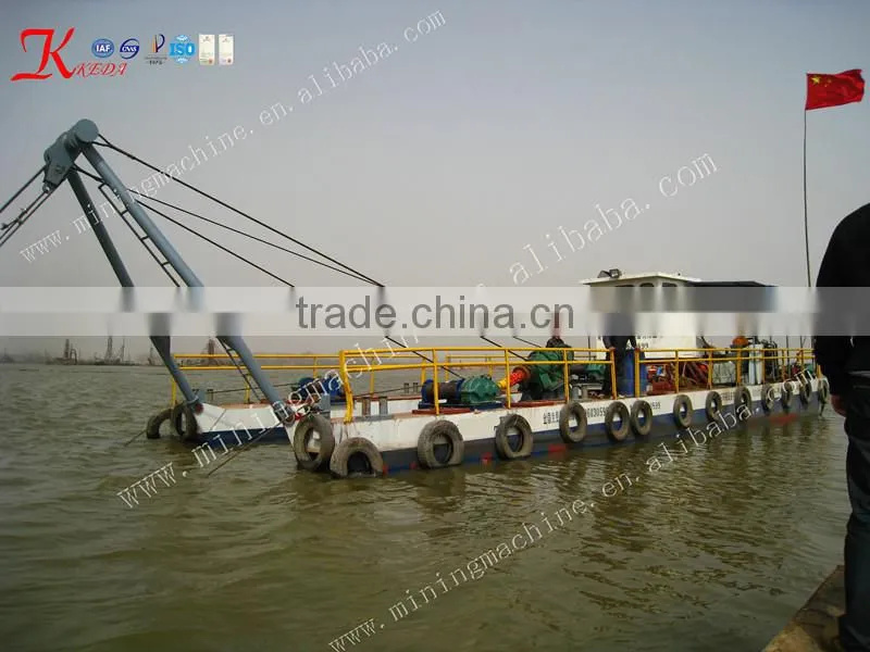 Africa 16 inch Hydraulic Diesel Pow Sand Cutter Suction Dredger