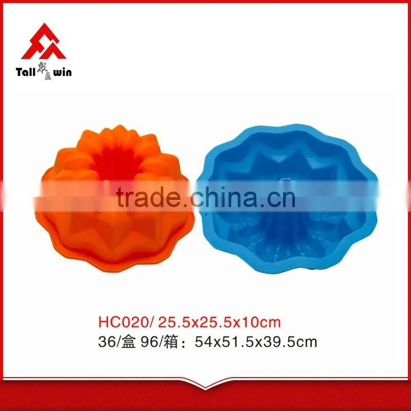 flower shape microwave silicone molds