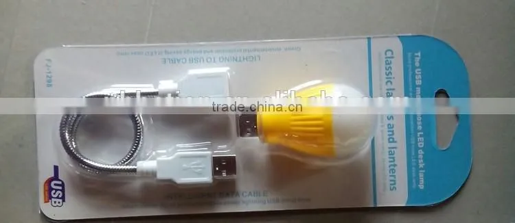 led bulb lamp USB desk lamp flexiable led desk lamp USB light