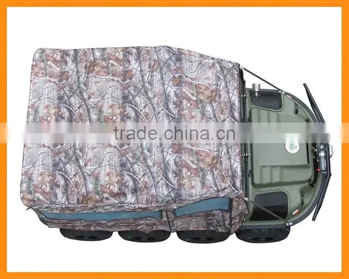 XBH 8X8-2 Standard vehicle with folding shelter 800cc 8 Wheel 4 Stroke rain proof go any where ATV