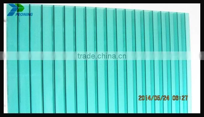 high quality polycarbonate sheet green house 10 year guarantee