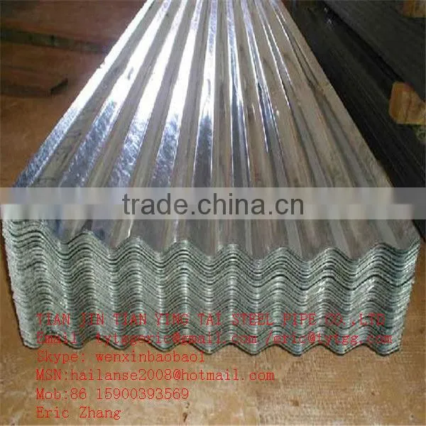 Cold Rolled Galvanized Corrugated Steel Roofing Sheet