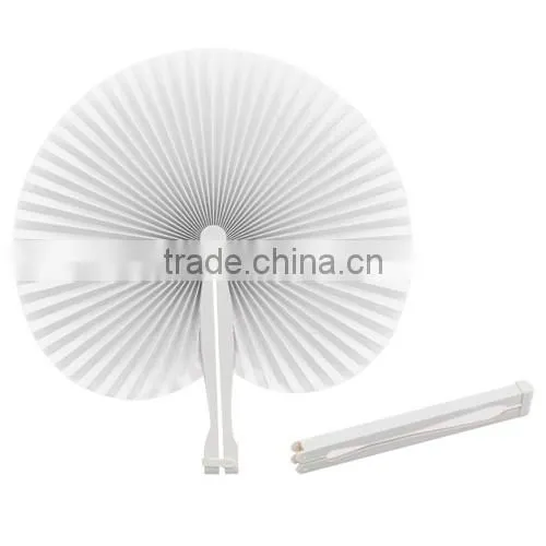 paper cheap promotional foldable hand fan