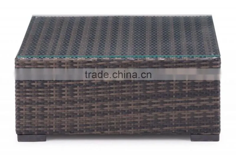 Modern Outdoor Wicker Coffee Table