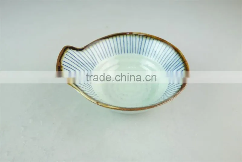 stock funny Japanese style ceramic sauce dish