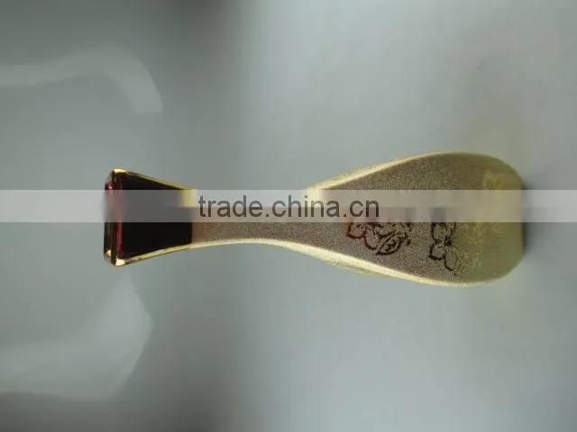 mordern design golden porcelain vase