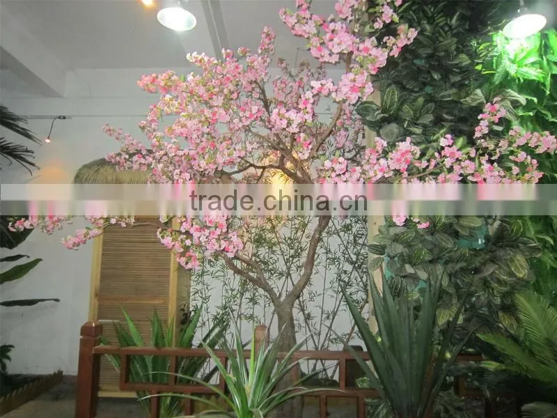 2014 hot sale artificial peach blossom trees