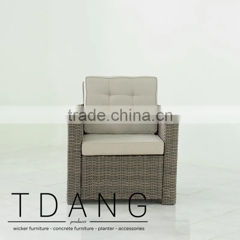 Palm Harbor Wicker K-D Lounge Chair - K-D Rattan Sofa Set