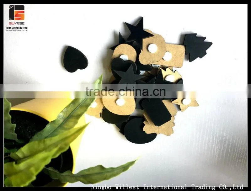Wall wooden decorative blackboard sticker