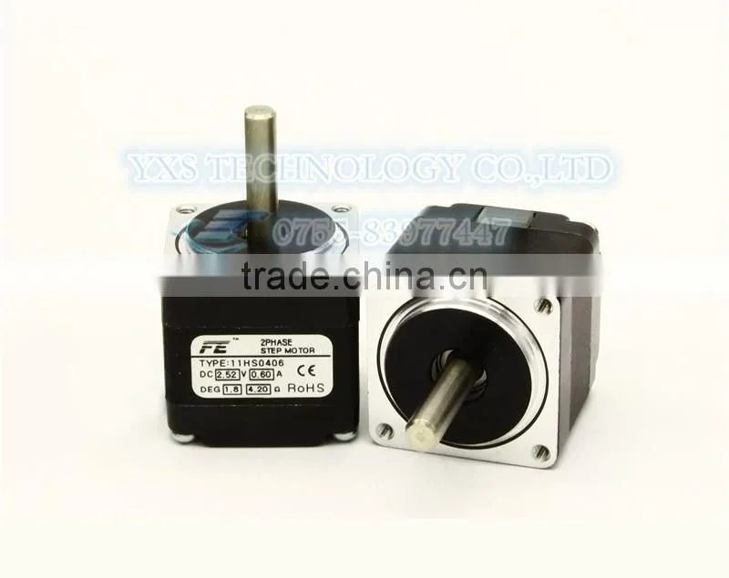 28mm 4.5N.cm Micro Stepper Motor/Mini Single/Double Shaft Stepper Motor