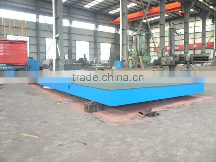 High Flatness Accuracy Various Inspections Cast Iron T Slot Bed Plate,Detection platform
