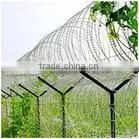 CBT style Crossed Razor Barbed Wire fence/fencing